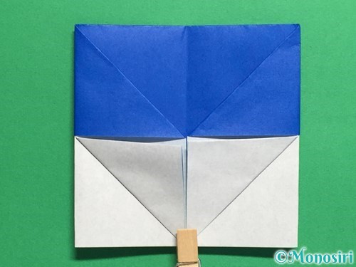 折り紙で財布の折り方手順16