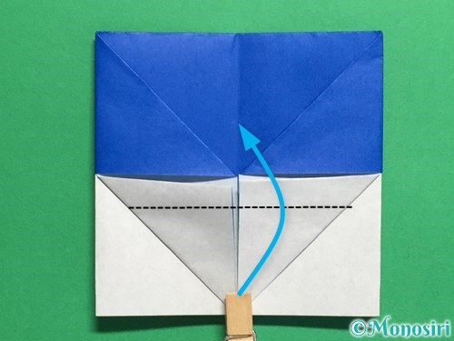 折り紙で財布の折り方手順17