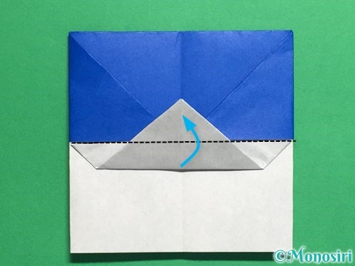折り紙で財布の折り方手順19