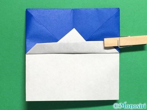 折り紙で財布の折り方手順20