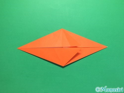 折り紙で鯉のぼりの折り方手順12