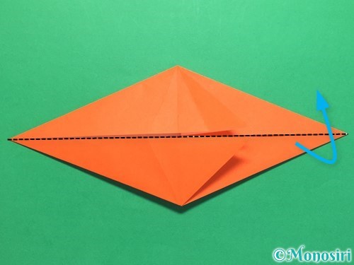 折り紙で鯉のぼりの折り方手順13