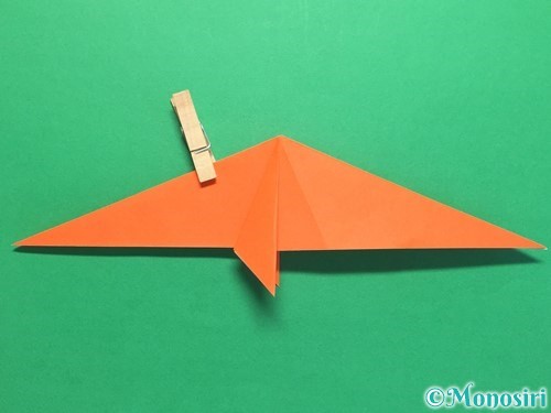 折り紙で鯉のぼりの折り方手順17