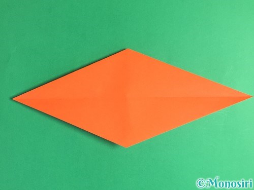折り紙で鯉のぼりの折り方手順19