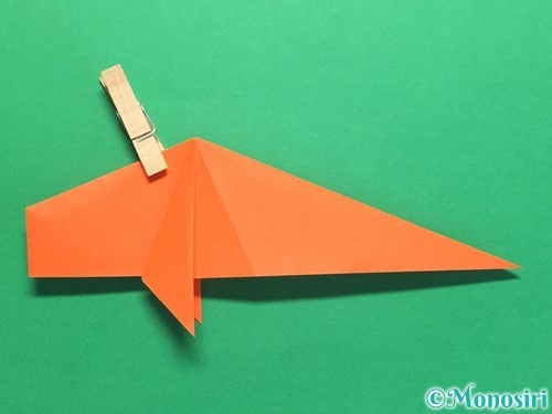 折り紙で鯉のぼりの折り方手順24