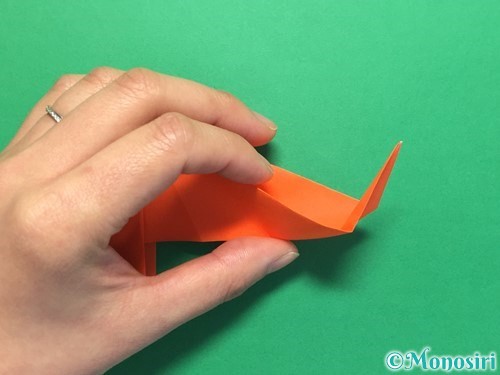 折り紙で鯉のぼりの折り方手順28