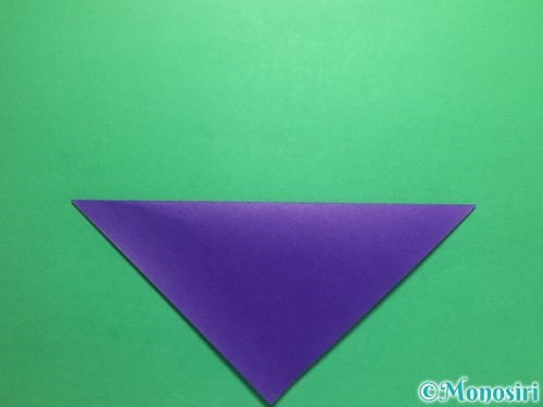 折り紙でかっこいい兜の折り方手順2