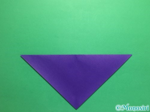 折り紙でかっこいい兜の折り方手順4