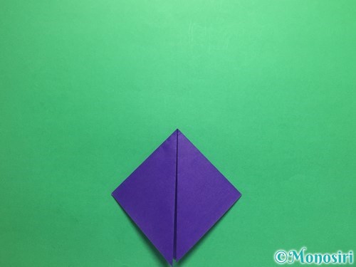 折り紙でかっこいい兜の折り方手順6