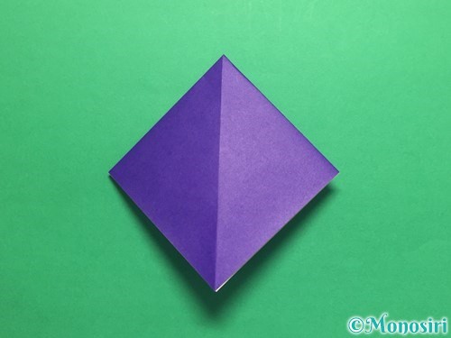 折り紙でかっこいい兜の折り方手順7