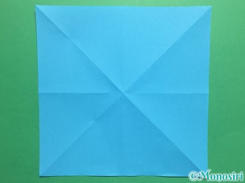 折り紙でかっこいい兜の折り方手順5