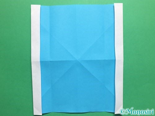 折り紙でかっこいい兜の折り方手順9