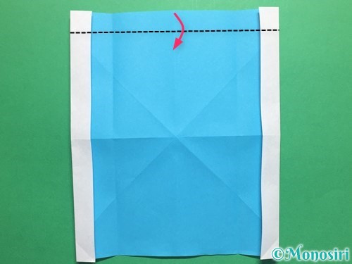 折り紙でかっこいい兜の折り方手順10