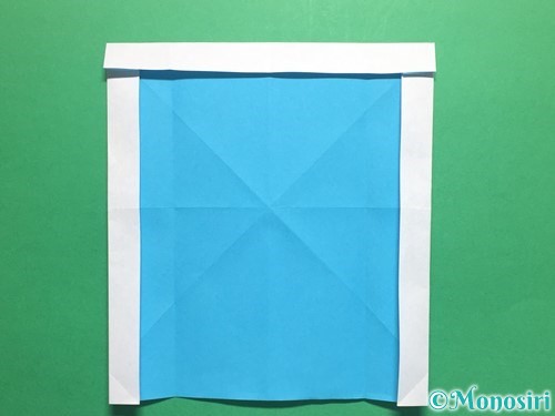 折り紙でかっこいい兜の折り方手順11