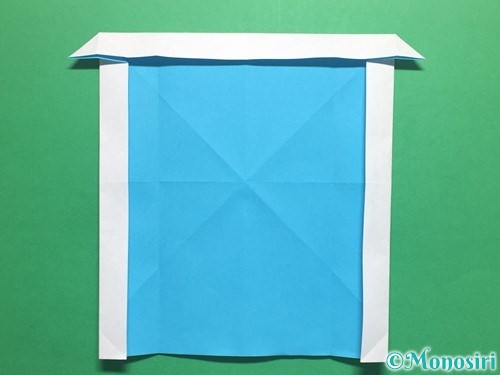 折り紙でかっこいい兜の折り方手順18