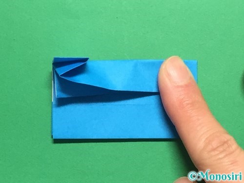 折り紙で剣の折り方手順42