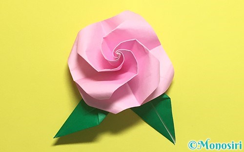折り紙 バラ の 作り方