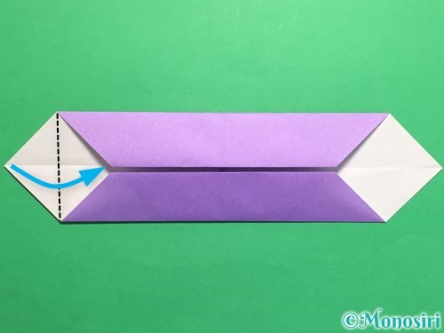 折り紙でネクタイの折り方手順7