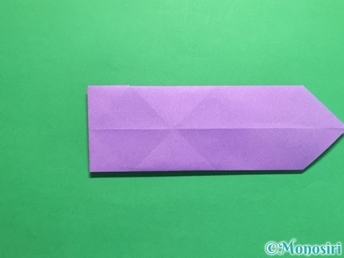 折り紙でネクタイの折り方手順11