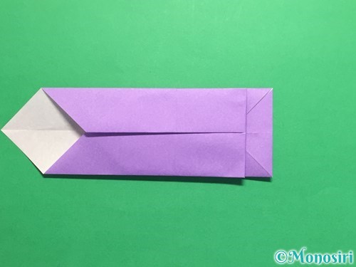折り紙でネクタイの折り方手順13