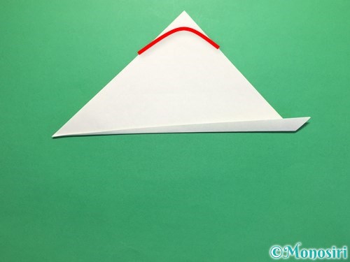 折り紙で簡単なあじさいの折り方手順19