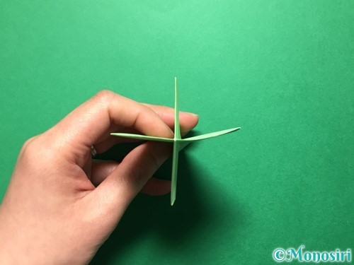 折り紙で立体的ないちごの作り方手順65