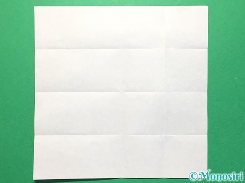 折り紙で数字の4の折り方手順8