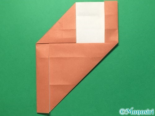 折り紙で数字の7の折り方手順14