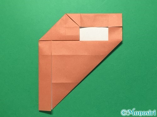 折り紙で数字の7の折り方手順16