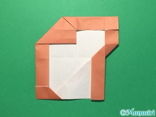 折り紙で数字の7の折り方手順20
