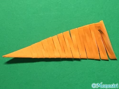 折り紙で投網の作り方手順12