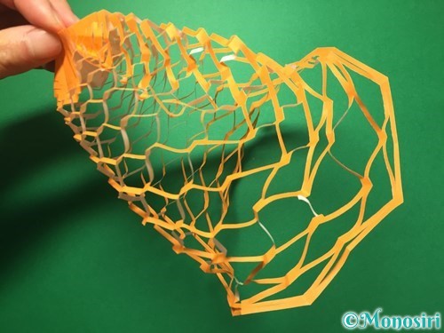 折り紙で屑籠の作り方手順15