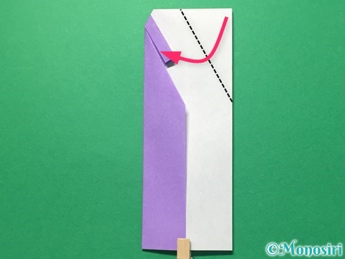 折り紙で紙衣の作り方手順15