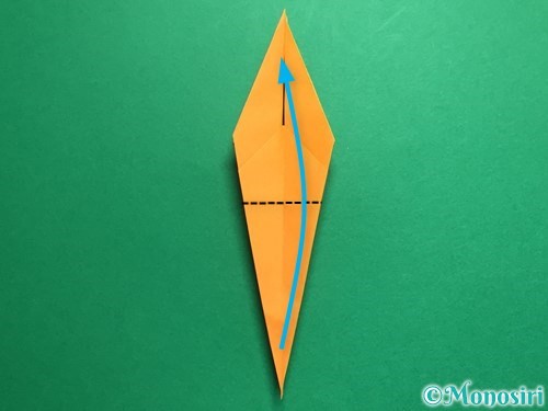 折り紙で鶴の折り方手順24