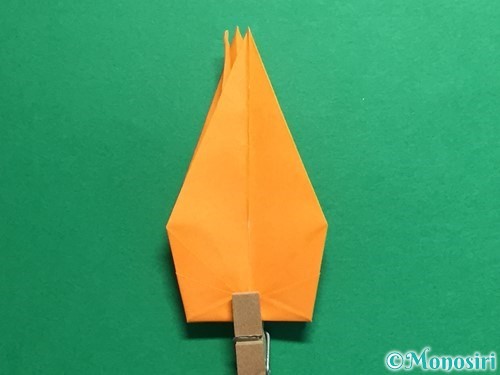 折り紙で鶴の折り方手順31