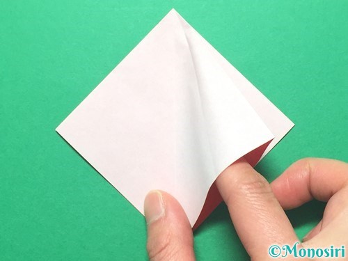 折り紙で祝い鶴の折り方手順12