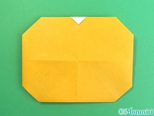 折り紙でみかんの折り方手順9