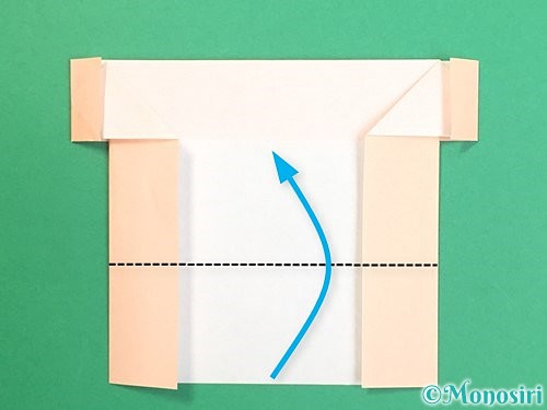 折り紙で鏡餅の折り方手順40