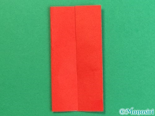 折り紙で羽子板と羽根の折り方手順27
