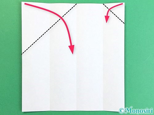 折り紙で箸袋の折り方手順7
