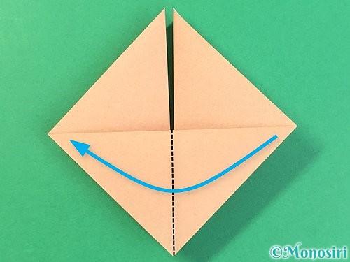 折り紙で菓子鉢の折り方手順13