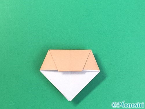折り紙で菓子鉢の折り方手順27