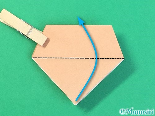 折り紙で菓子鉢の折り方手順30