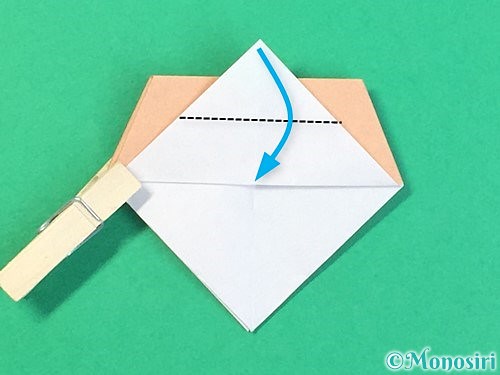 折り紙で菓子鉢の折り方手順32