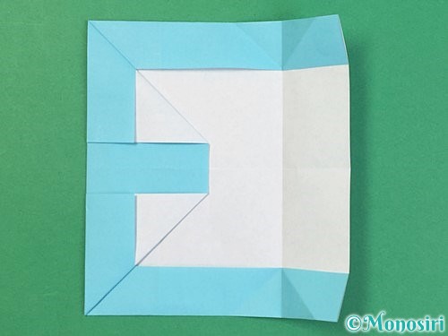 折り紙でアルファベットのBの折り方手順23