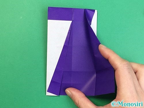 折り紙でアルファベットのZの折り方手順22