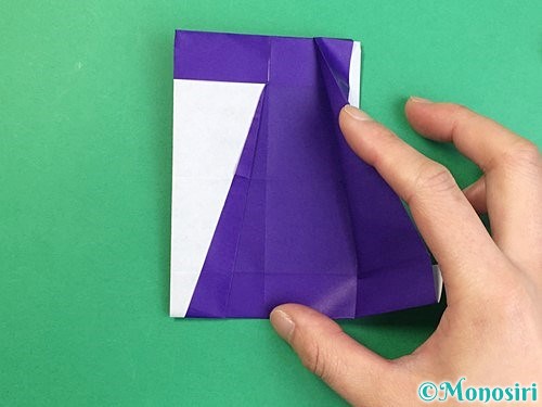 折り紙でアルファベットのZの折り方手順24