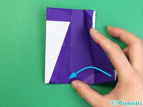 折り紙でアルファベットのZの折り方手順25