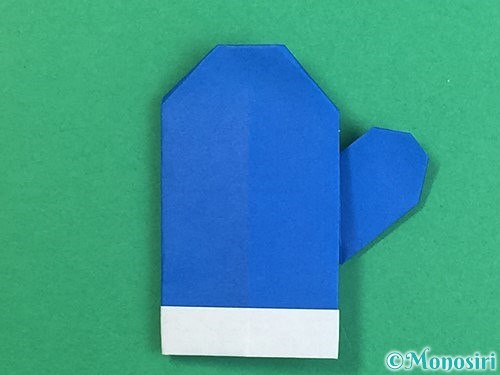 折り紙で手袋の折り方手順27