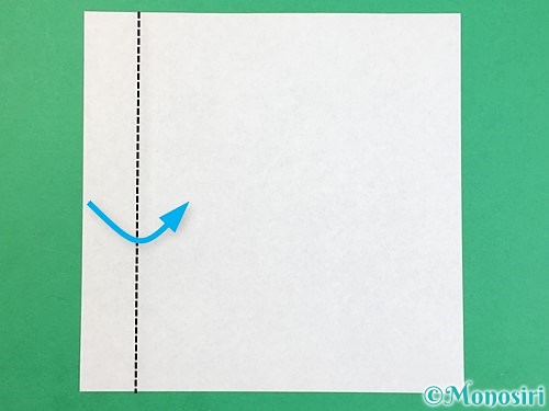 折り紙で立体的な犬の折り方手順4